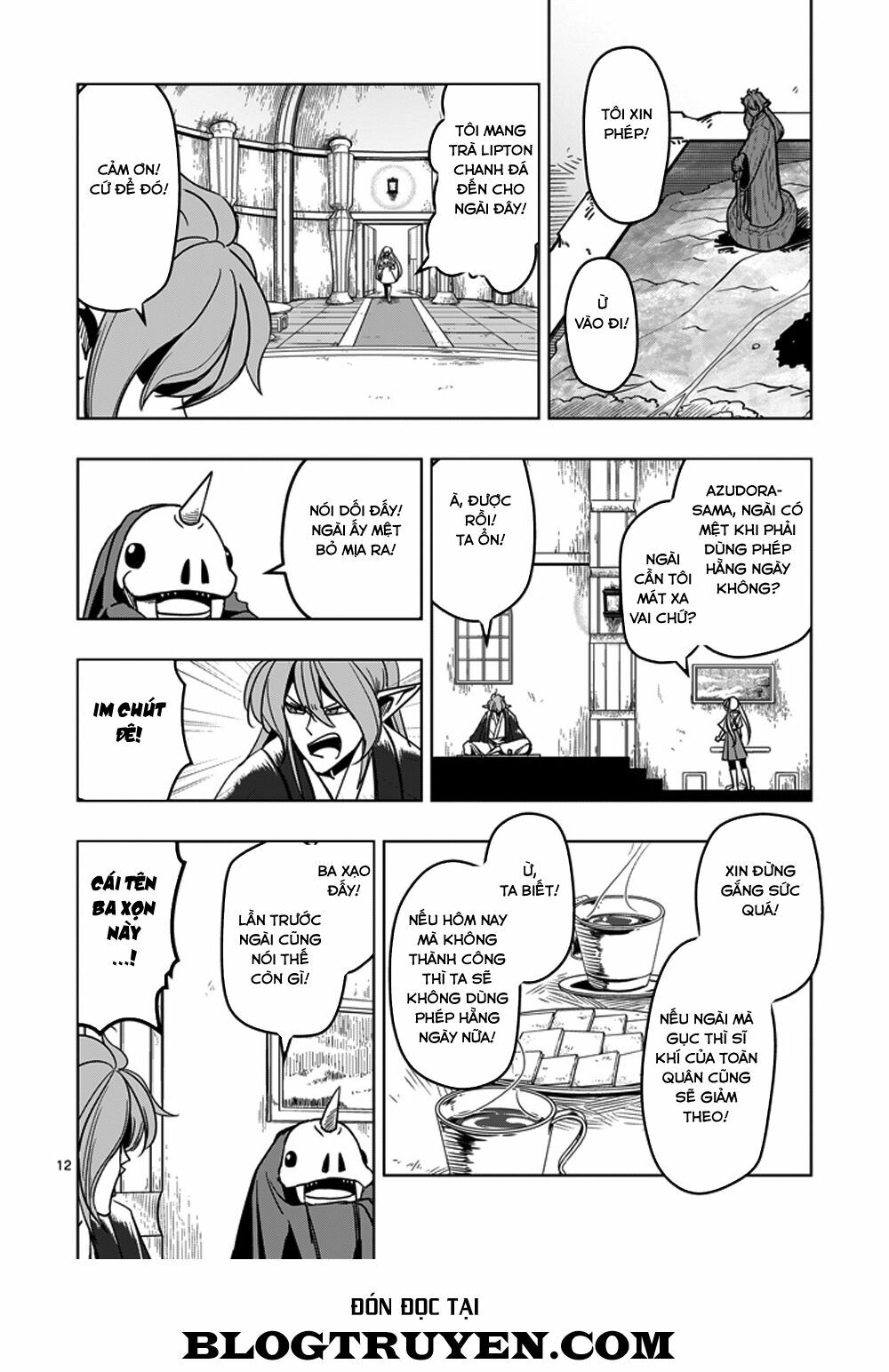 Helck Manga: Chapter 34: Lâu đài Tooru