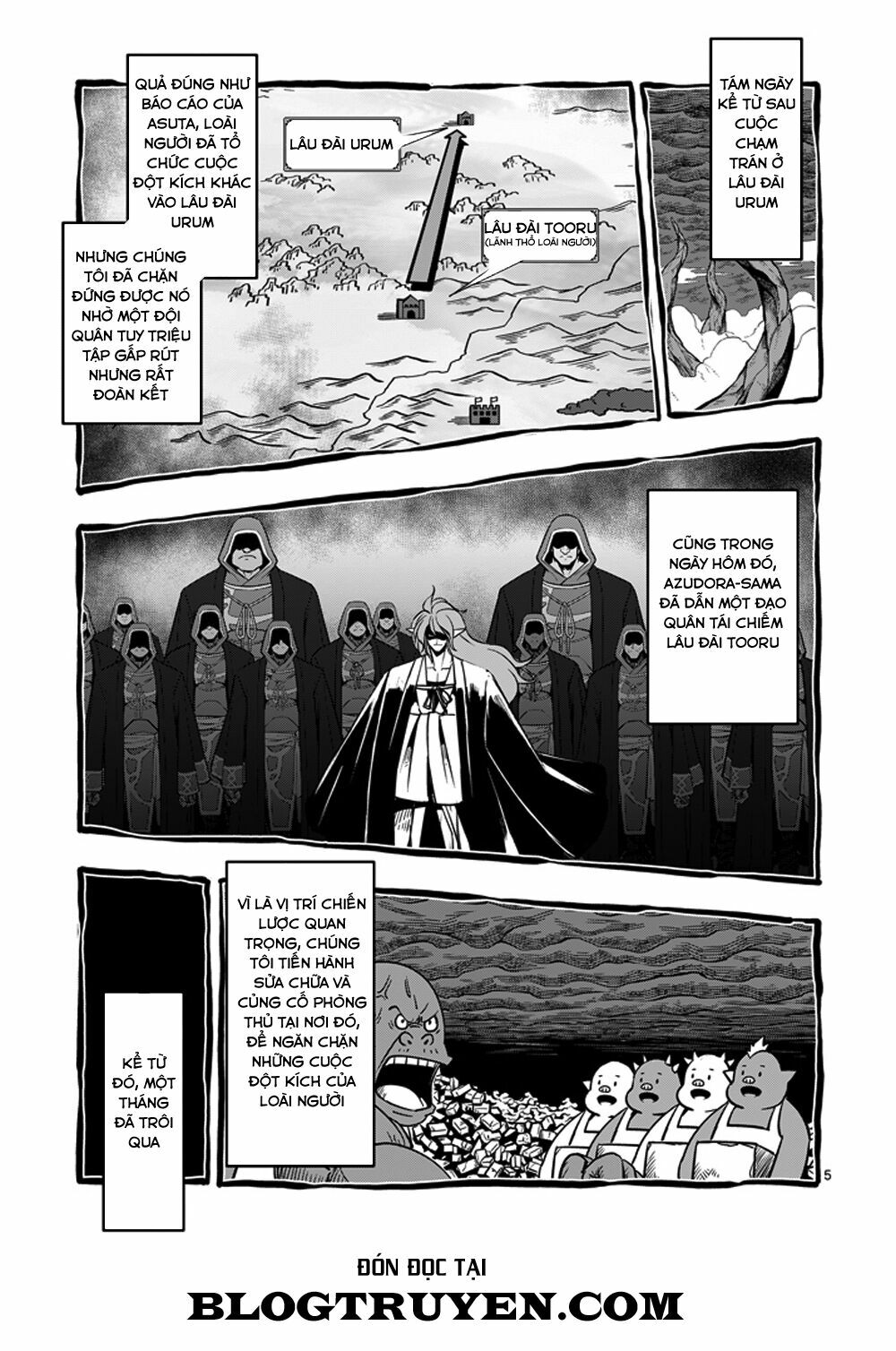 Helck Manga: Chapter 34: Lâu đài Tooru