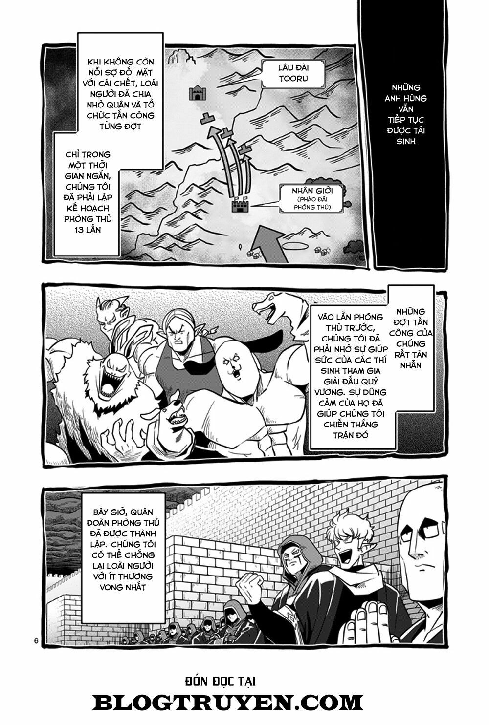 Helck Manga: Chapter 34: Lâu đài Tooru