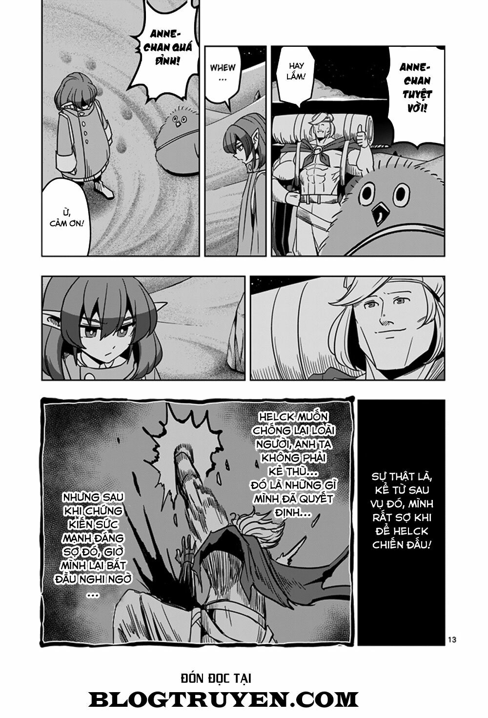 Helck Manga: Chapter 35: Tin tưởng