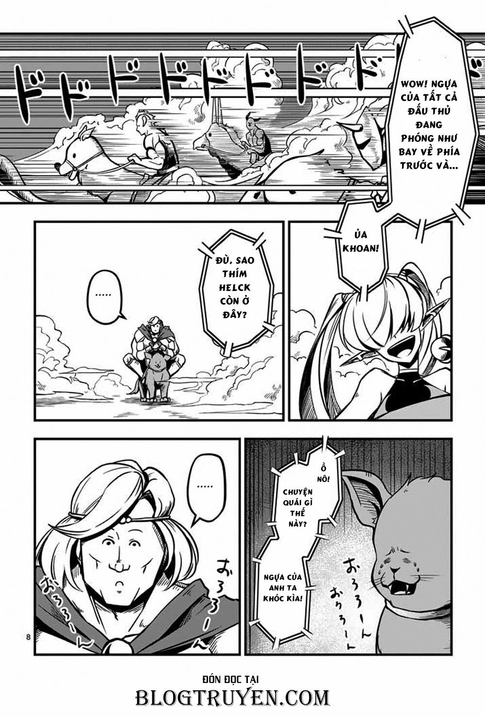 Helck Manga: Chapter 4: Cuộc đua