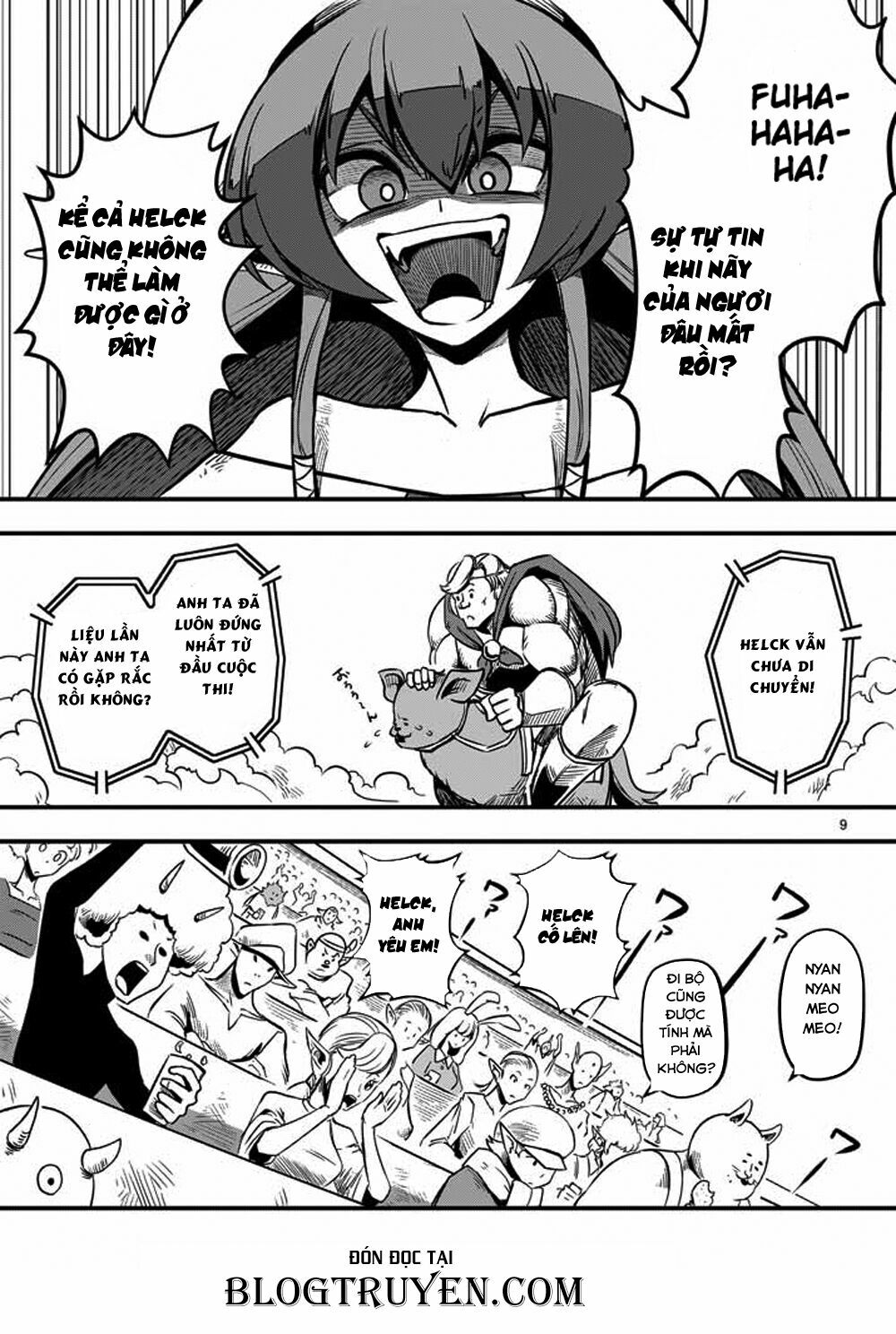 Helck Manga: Chapter 4: Cuộc đua