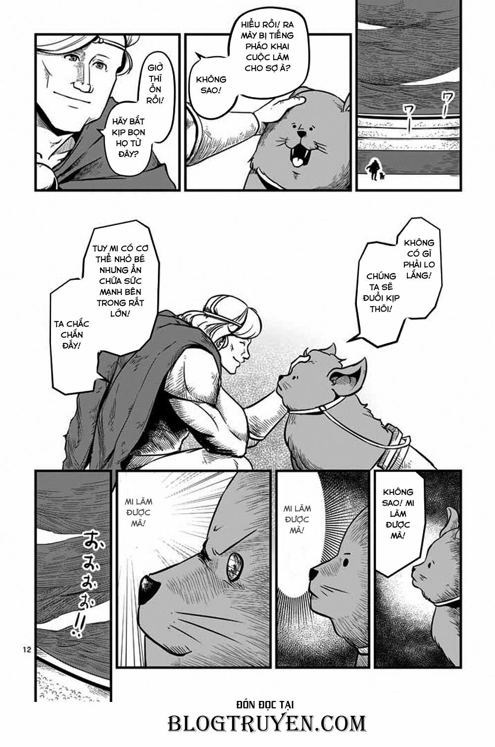 Helck Manga: Chapter 4: Cuộc đua