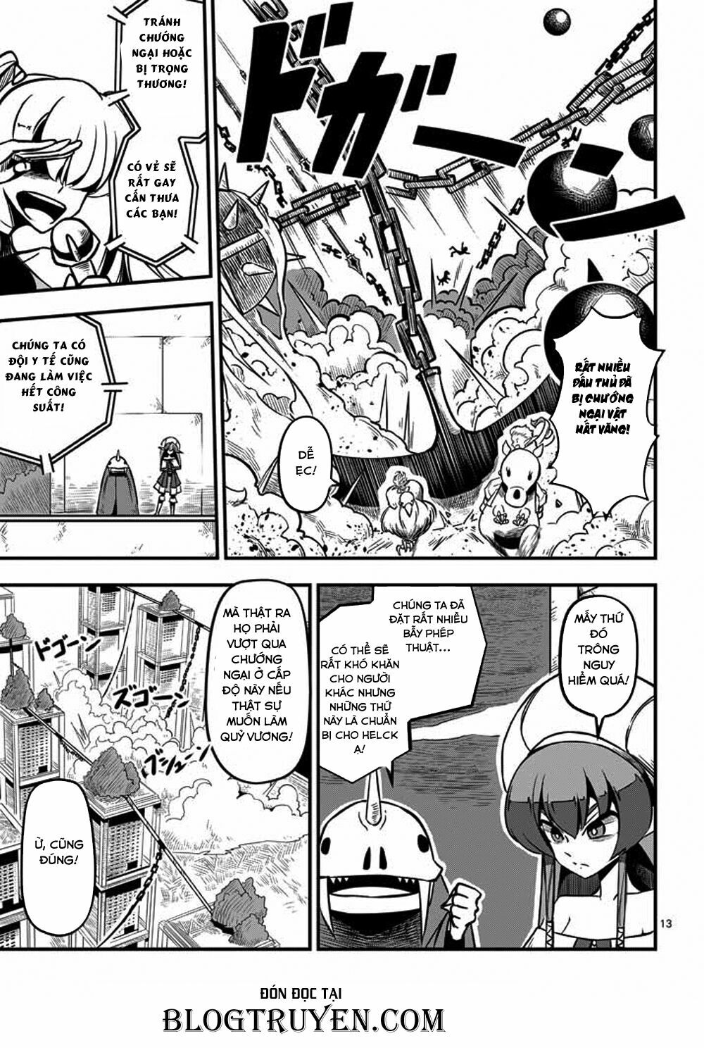 Helck Manga: Chapter 4: Cuộc đua