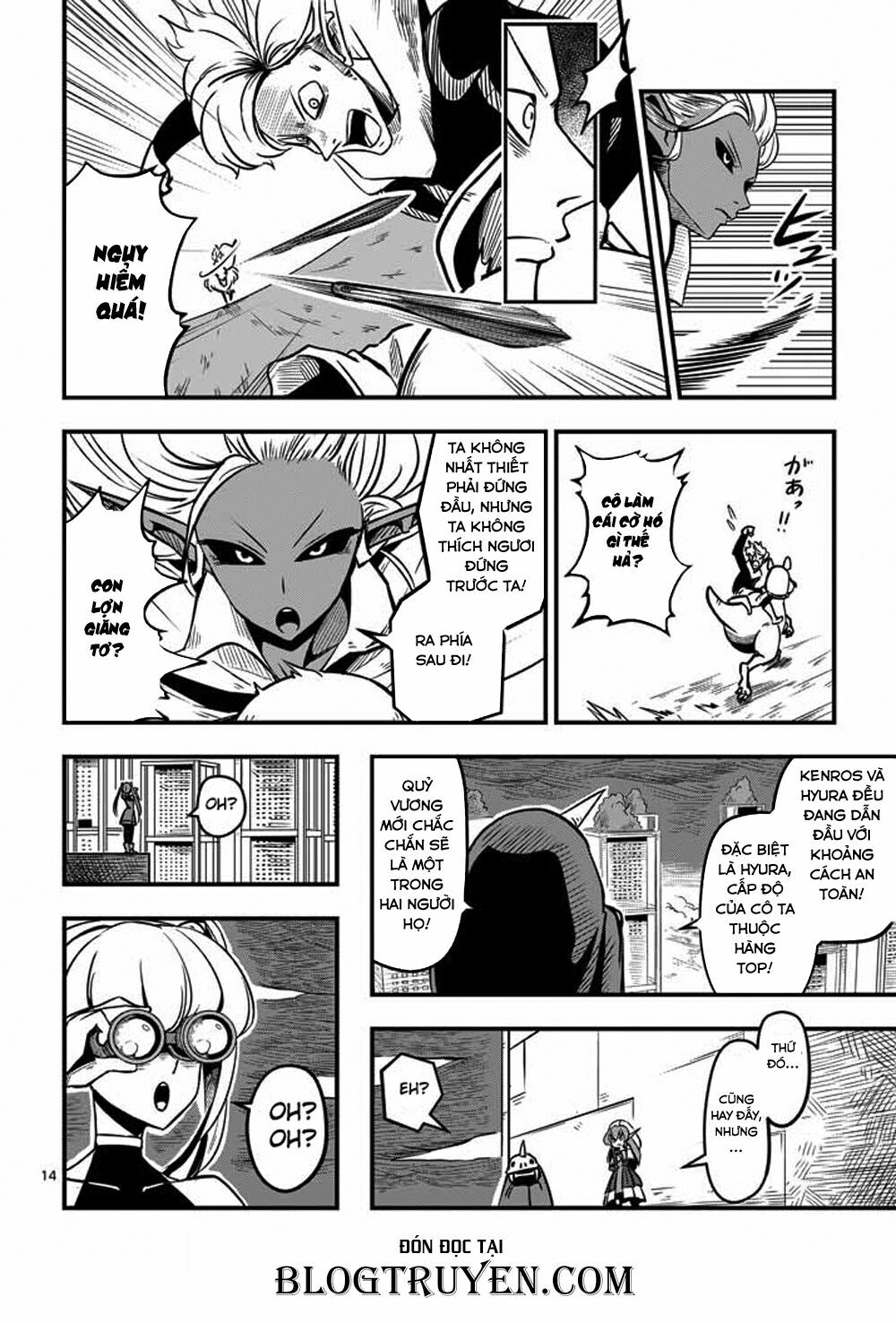 Helck Manga: Chapter 4: Cuộc đua
