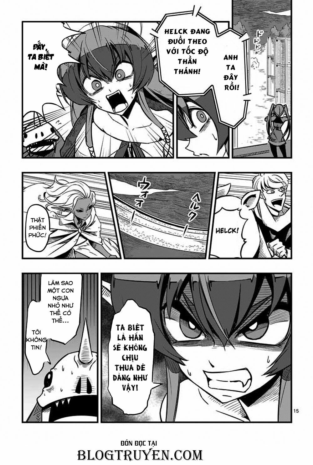 Helck Manga: Chapter 4: Cuộc đua