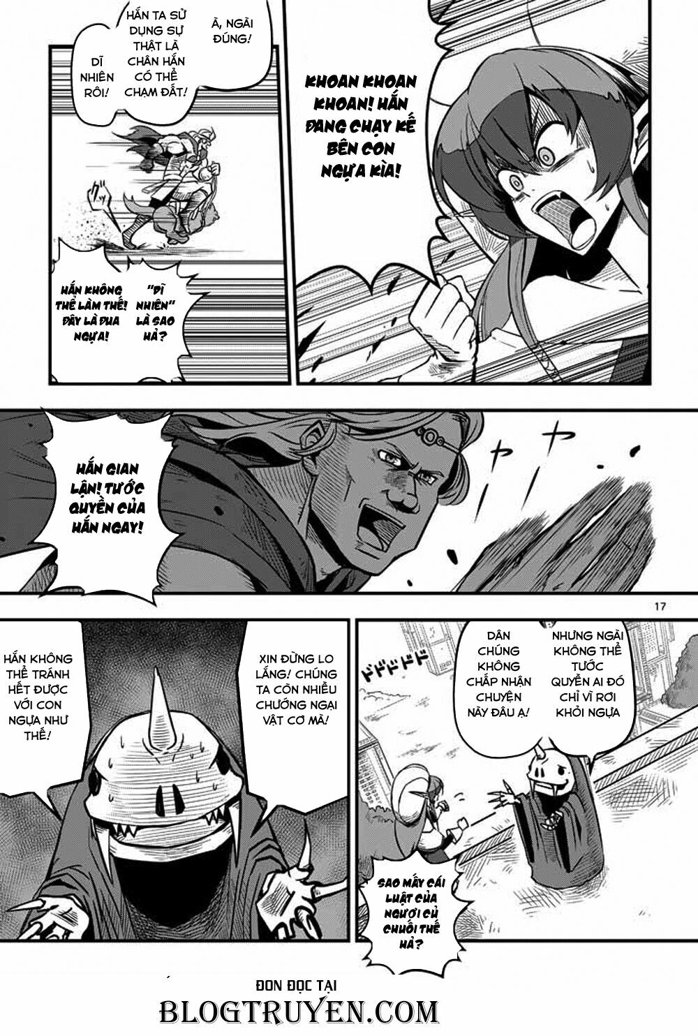 Helck Manga: Chapter 4: Cuộc đua
