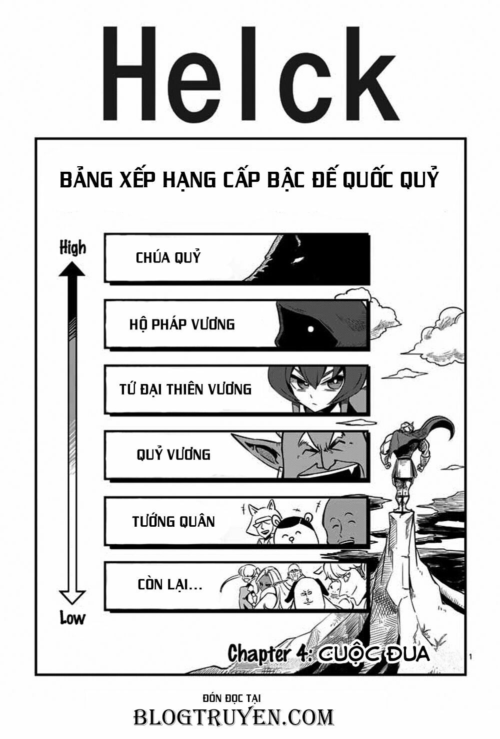 Helck Manga: Chapter 4: Cuộc đua