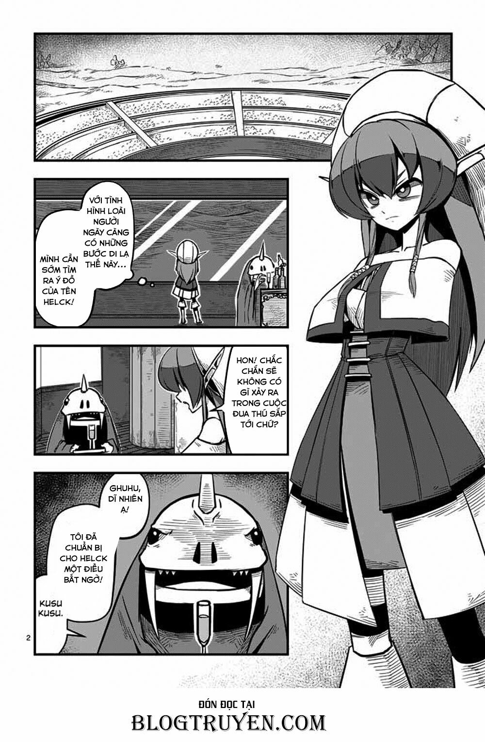 Helck Manga: Chapter 4: Cuộc đua