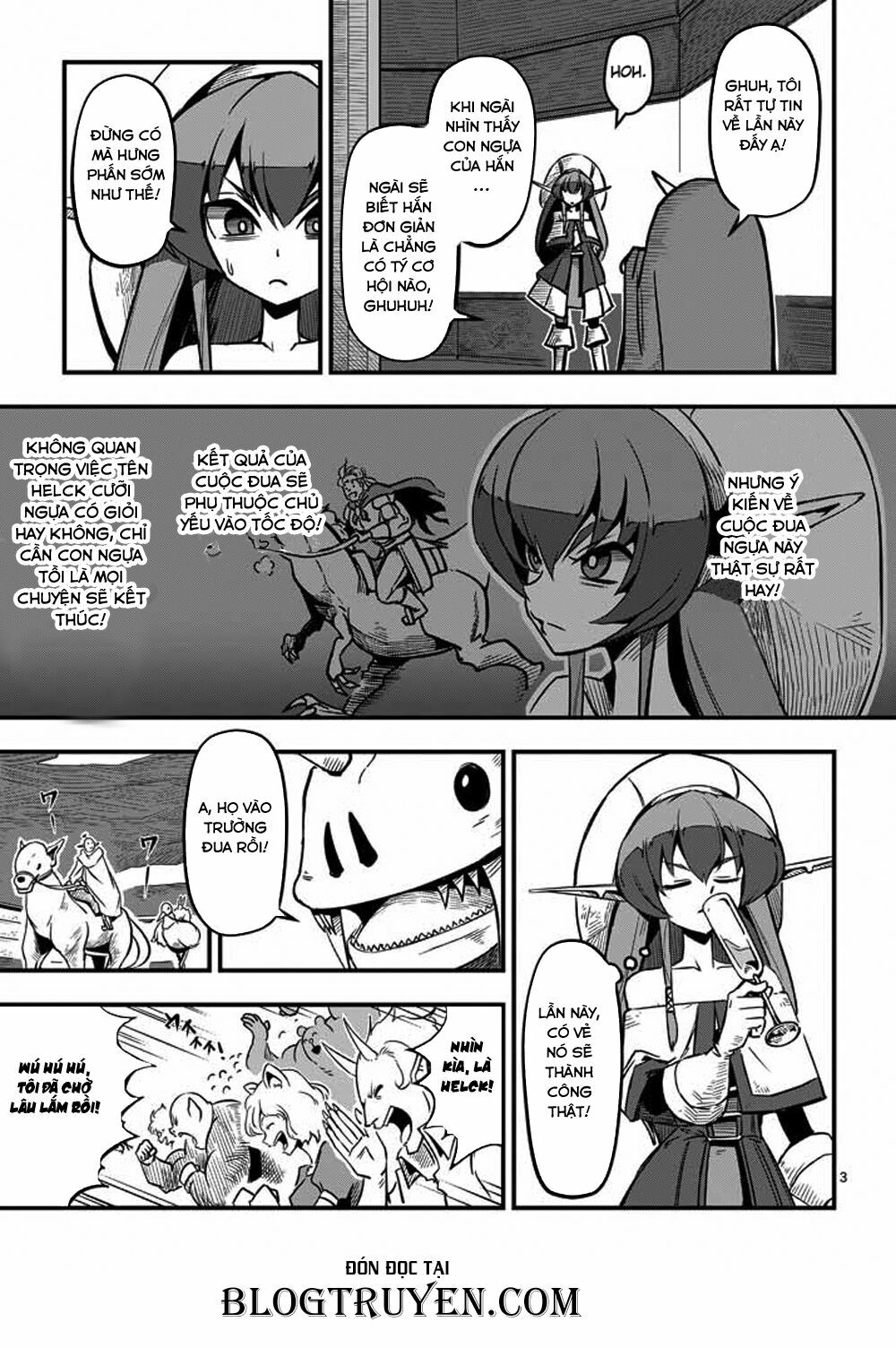 Helck Manga: Chapter 4: Cuộc đua