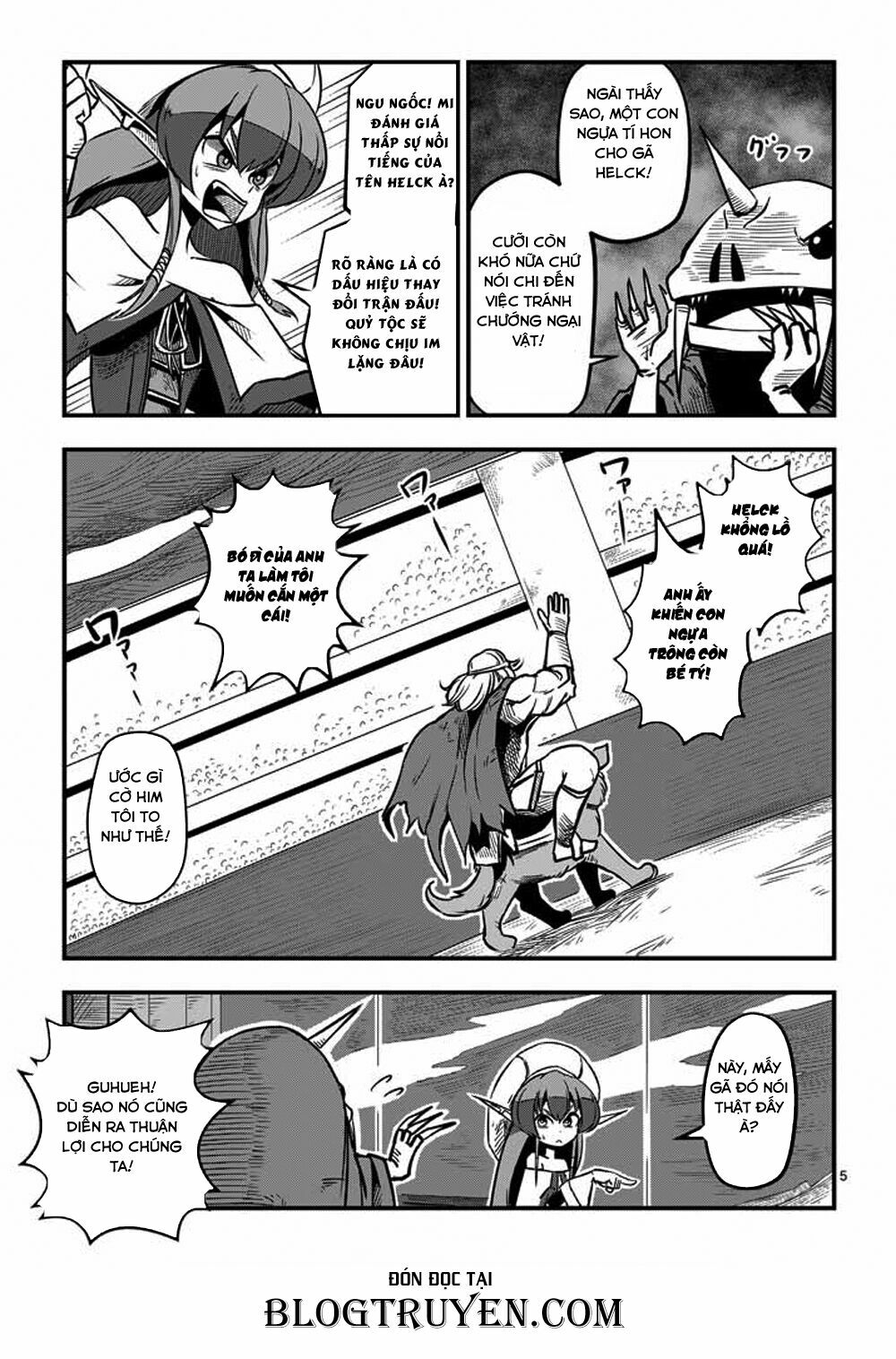 Helck Manga: Chapter 4: Cuộc đua