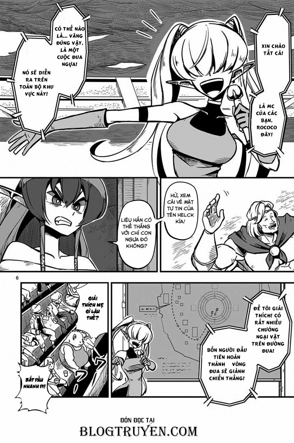 Helck Manga: Chapter 4: Cuộc đua
