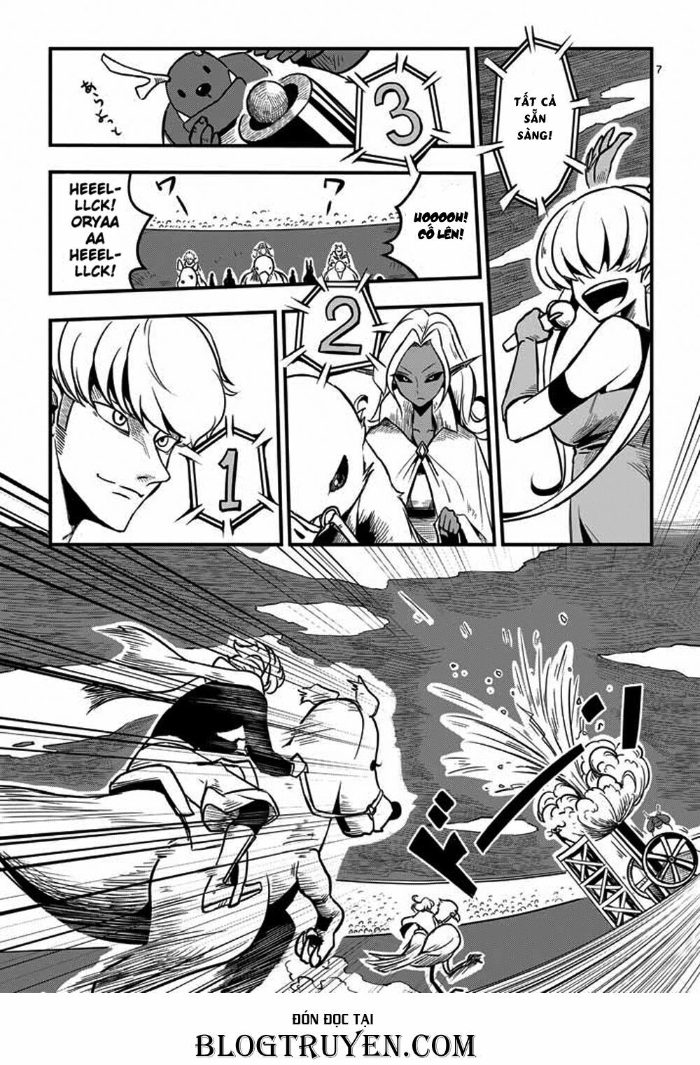 Helck Manga: Chapter 4: Cuộc đua