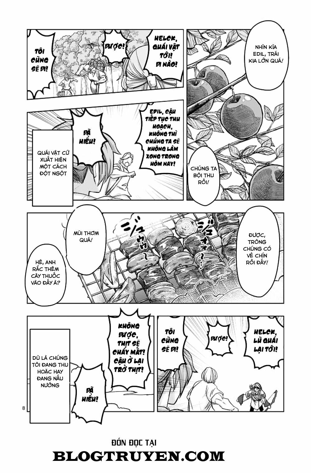 Helck Manga: Chapter 40: Quá khứ của Helck V