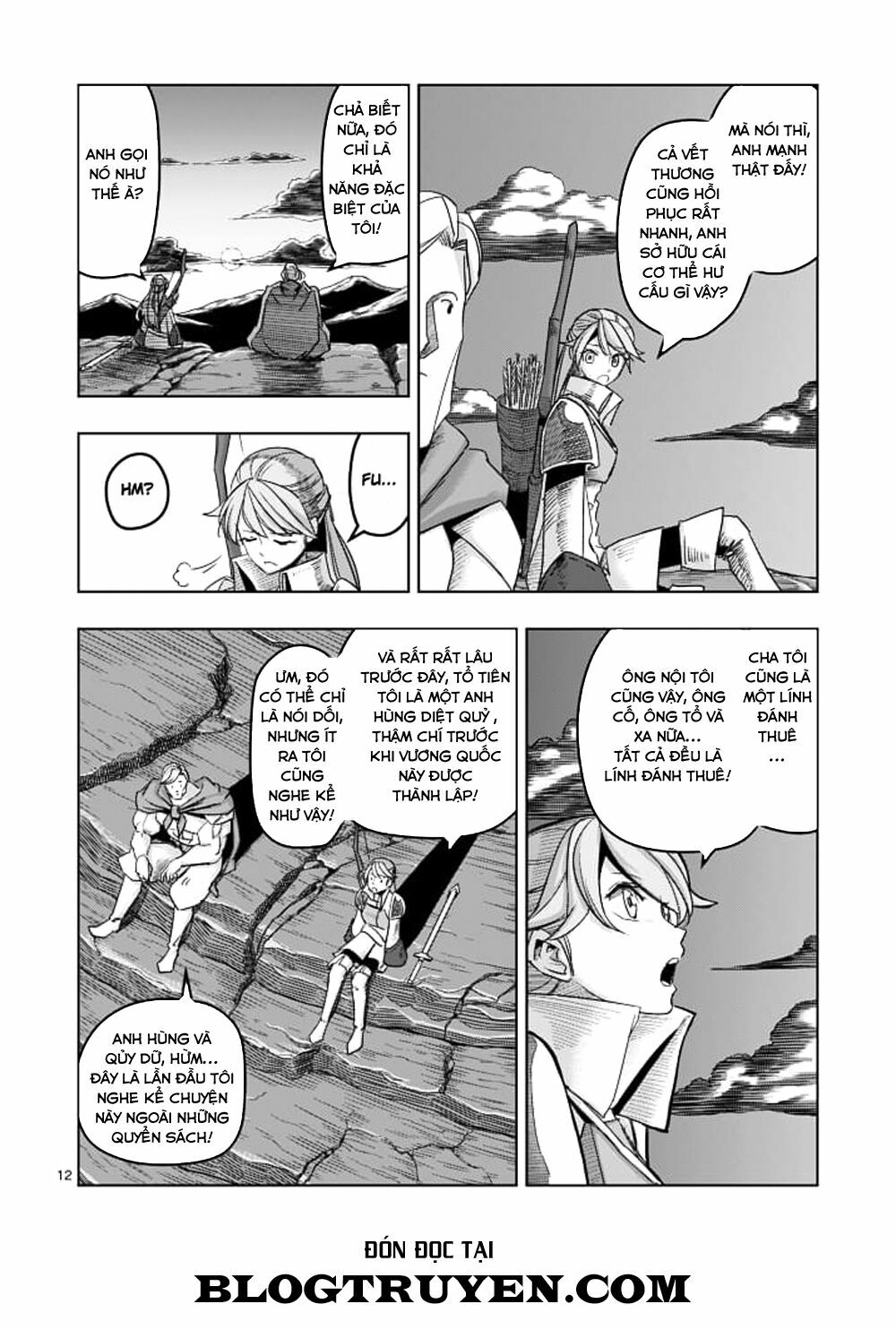 Helck Manga: Chapter 40: Quá khứ của Helck V