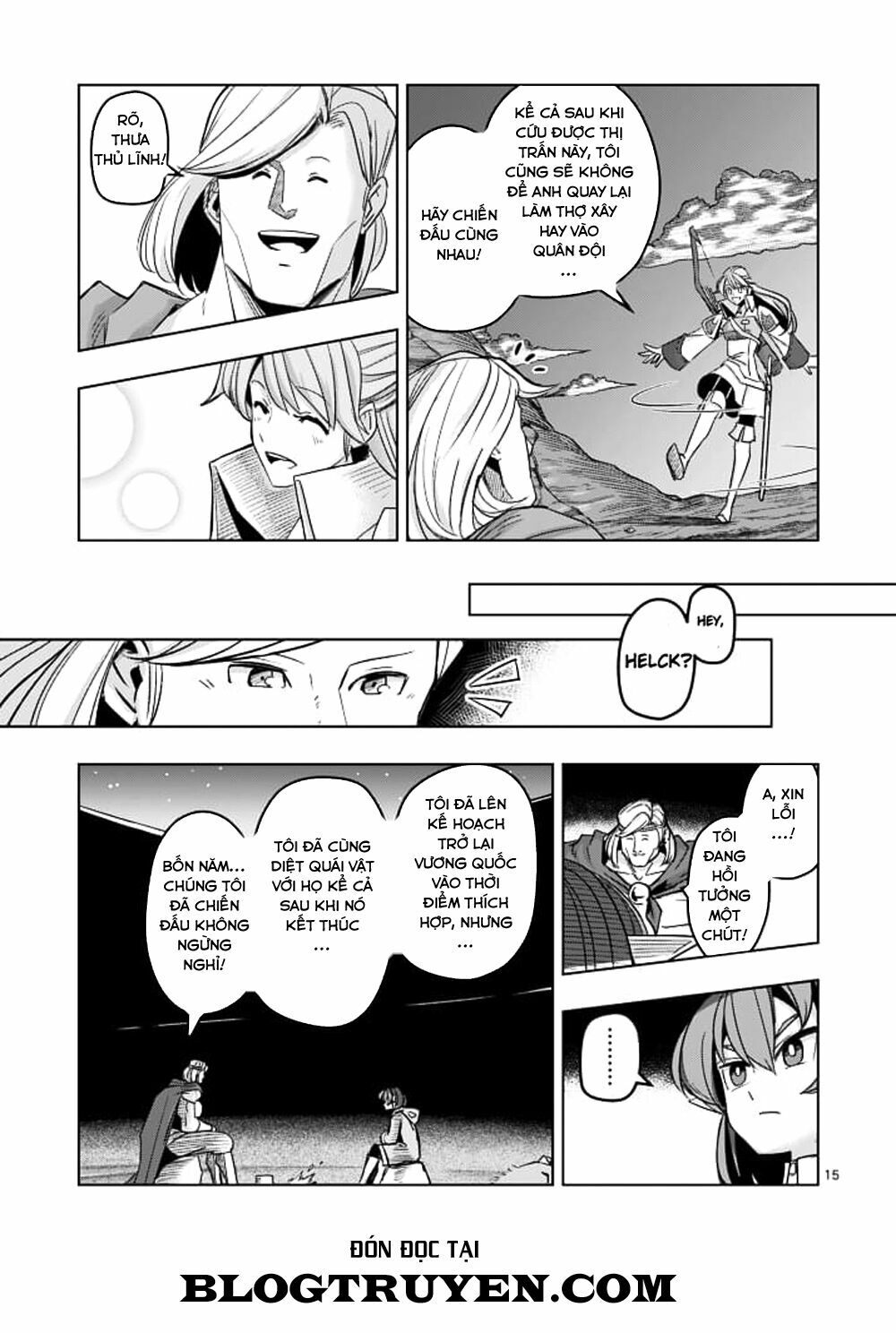 Helck Manga: Chapter 40: Quá khứ của Helck V