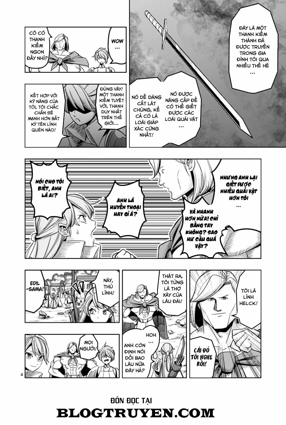 Helck Manga: Chapter 40: Quá khứ của Helck V