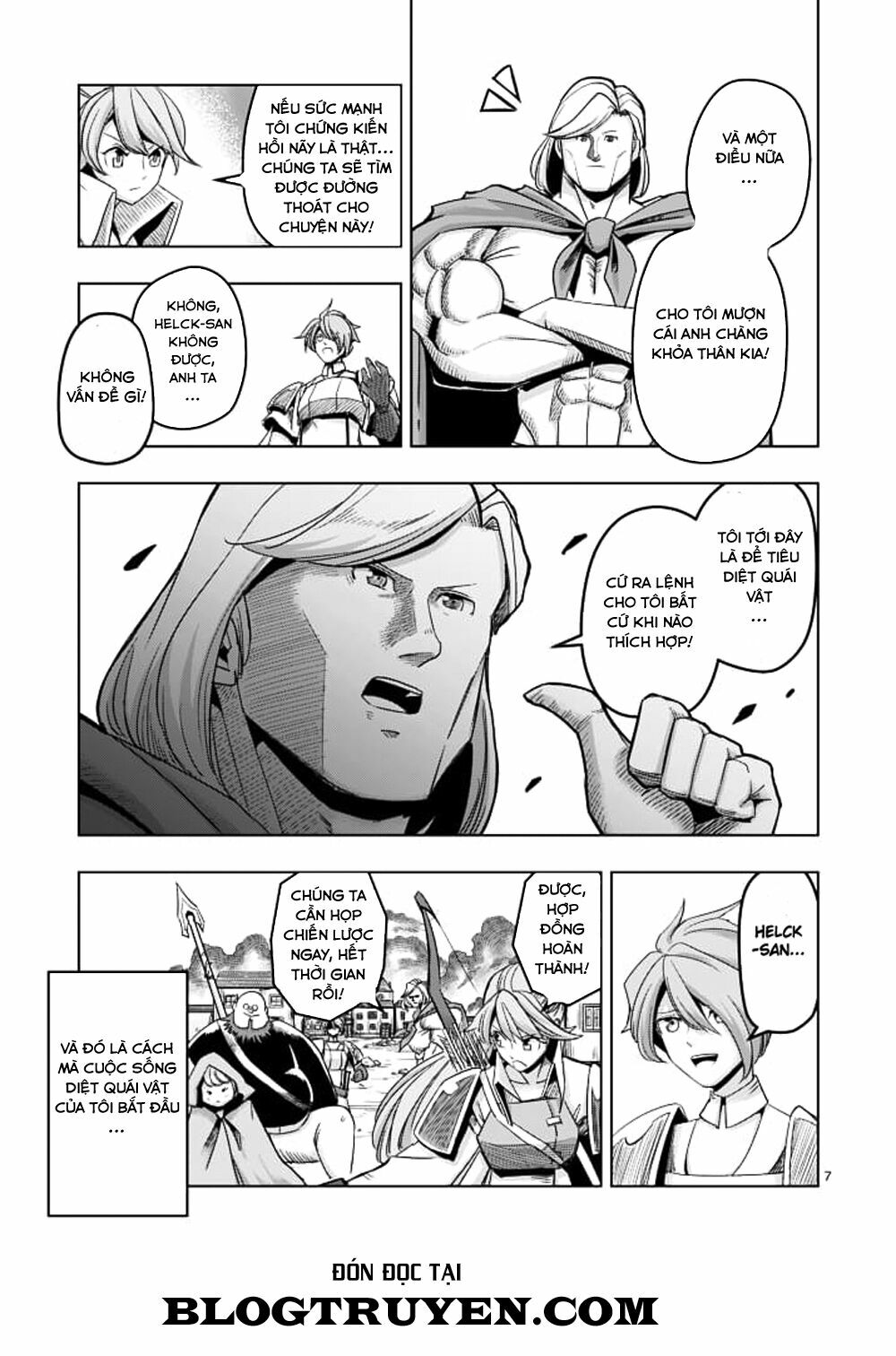 Helck Manga: Chapter 40: Quá khứ của Helck V