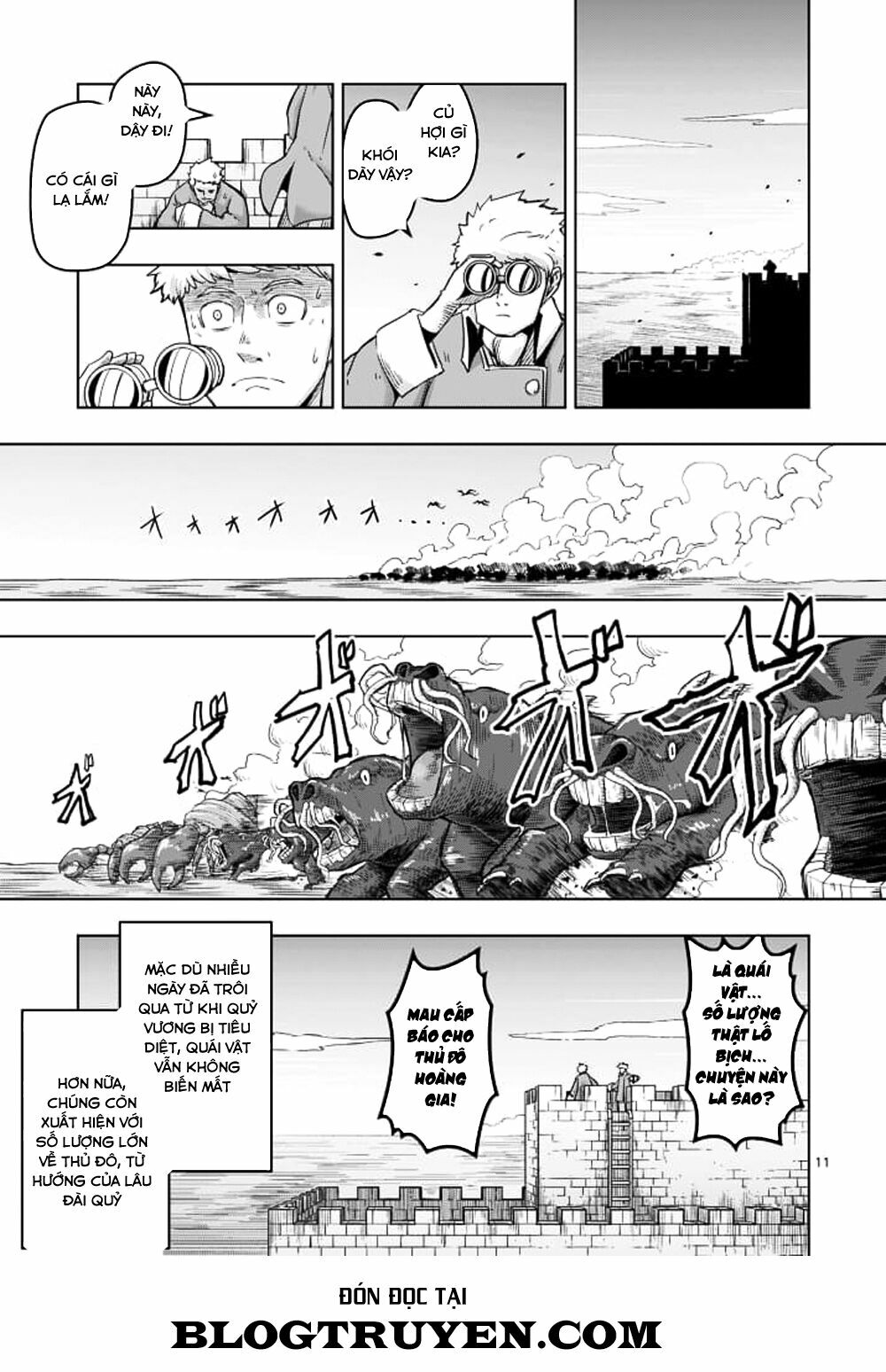 Helck Manga: Chapter 41: Quá khứ của Helck VI