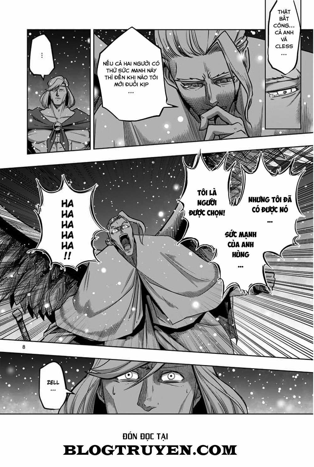 Helck Manga: Chapter 53.1: Vamirio của Tứ đại thiên vương