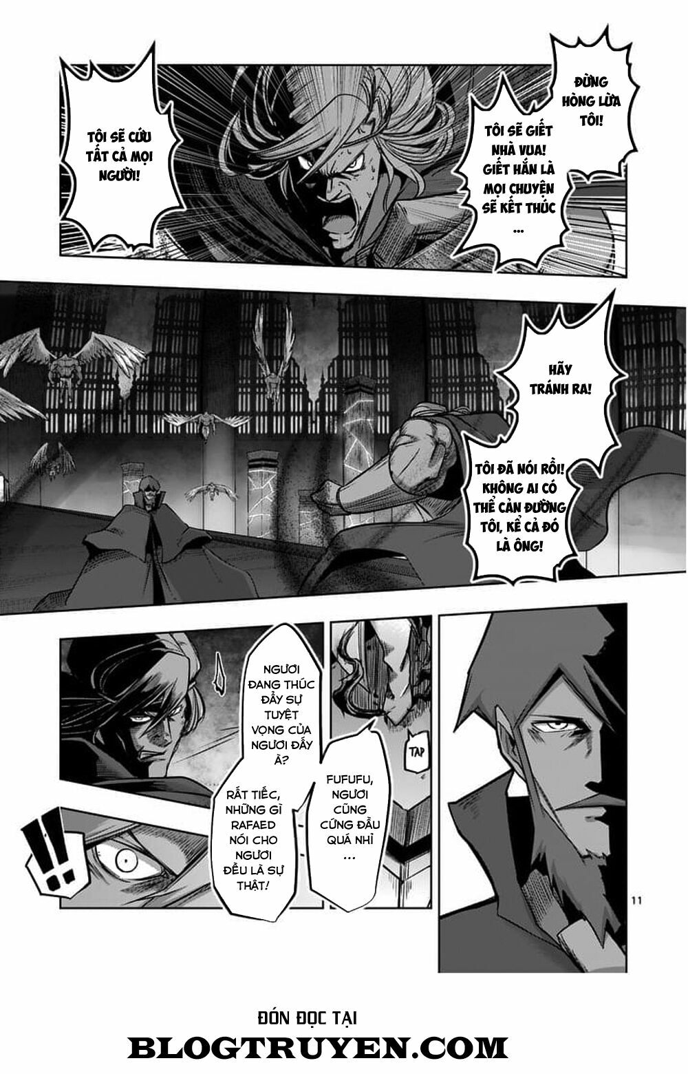 Helck Manga: Chapter 53.1: Vamirio của Tứ đại thiên vương