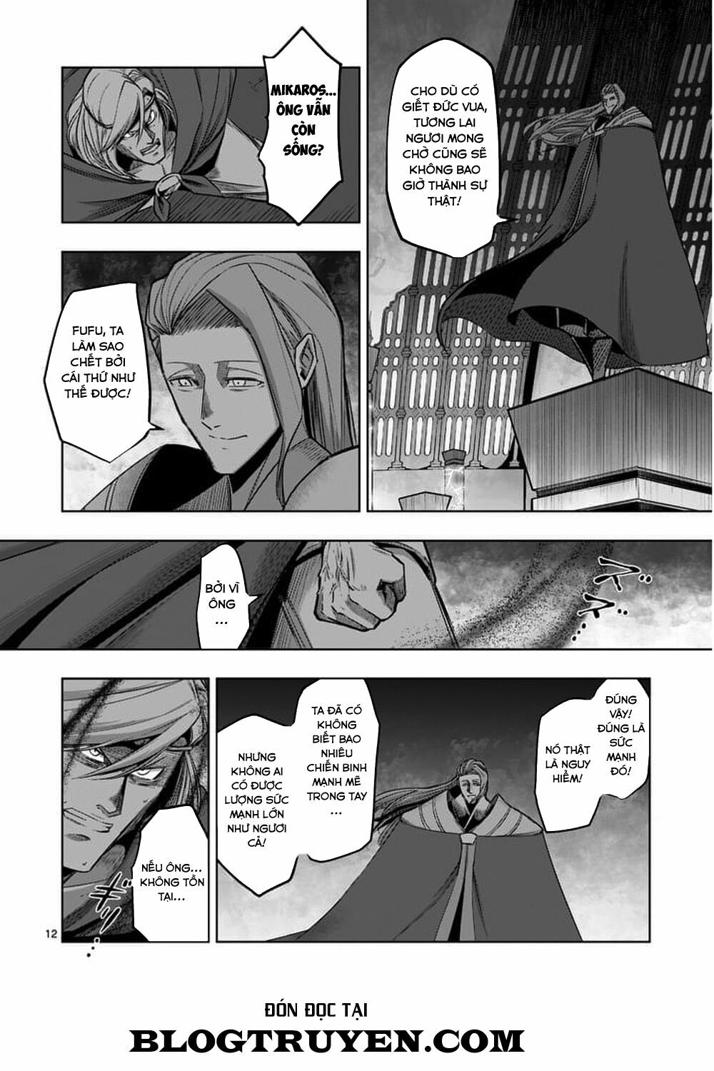Helck Manga: Chapter 53.1: Vamirio của Tứ đại thiên vương