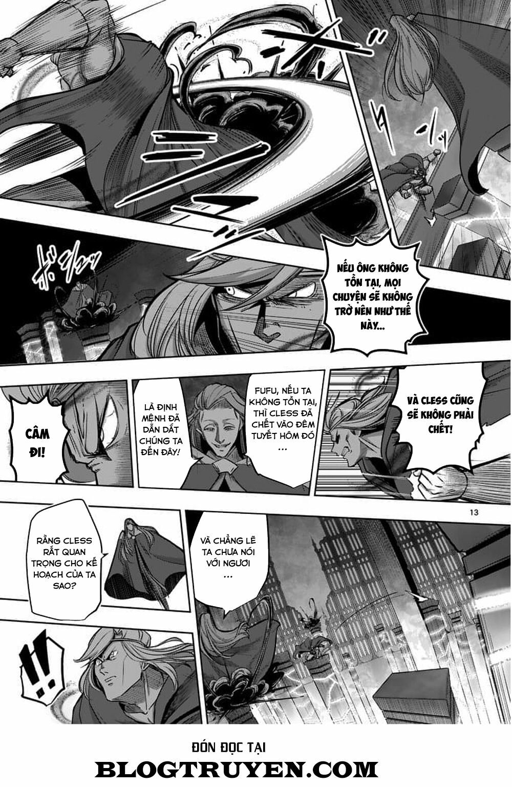 Helck Manga: Chapter 53.1: Vamirio của Tứ đại thiên vương