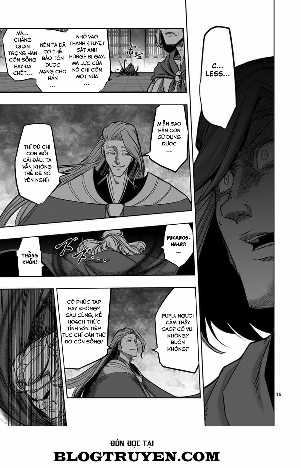 Helck Manga: Chapter 53.1: Vamirio của Tứ đại thiên vương