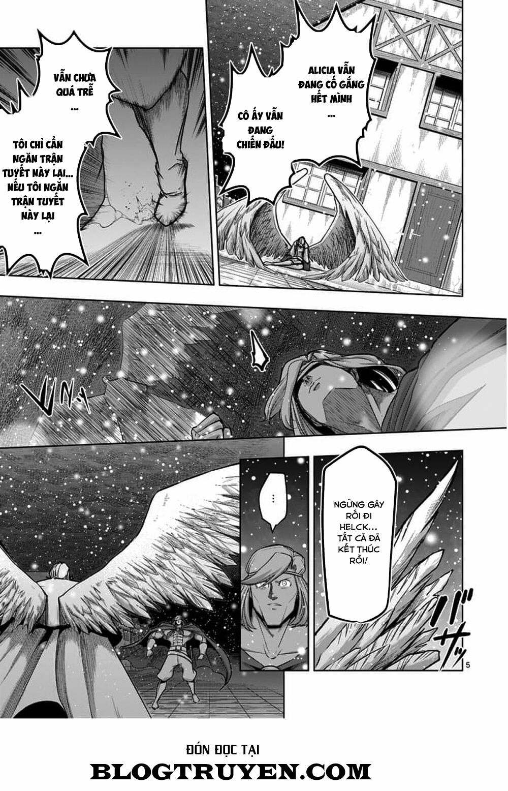 Helck Manga: Chapter 53.1: Vamirio của Tứ đại thiên vương