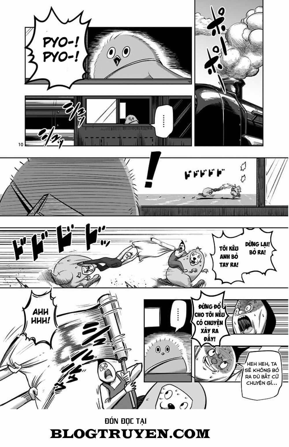 Helck Manga: Chapter 54: Nghỉ ngơi trên xe lửa