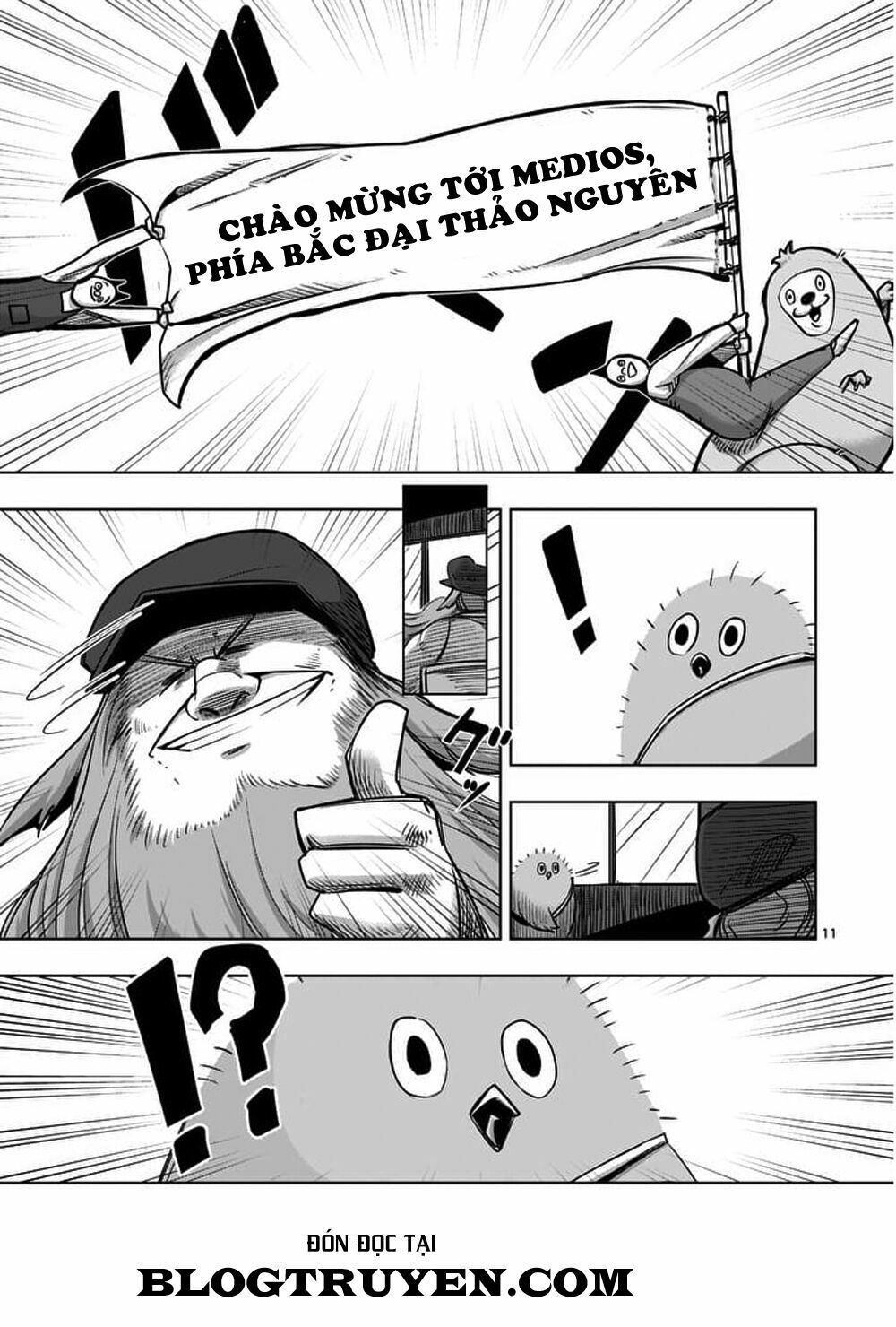 Helck Manga: Chapter 54: Nghỉ ngơi trên xe lửa