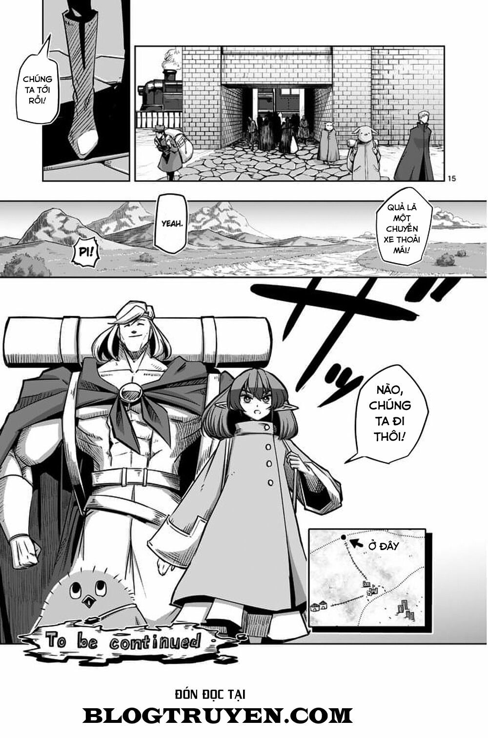 Helck Manga: Chapter 54: Nghỉ ngơi trên xe lửa