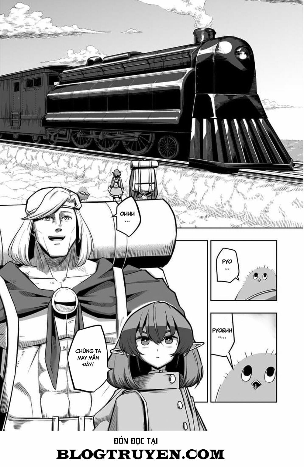 Helck Manga: Chapter 54: Nghỉ ngơi trên xe lửa