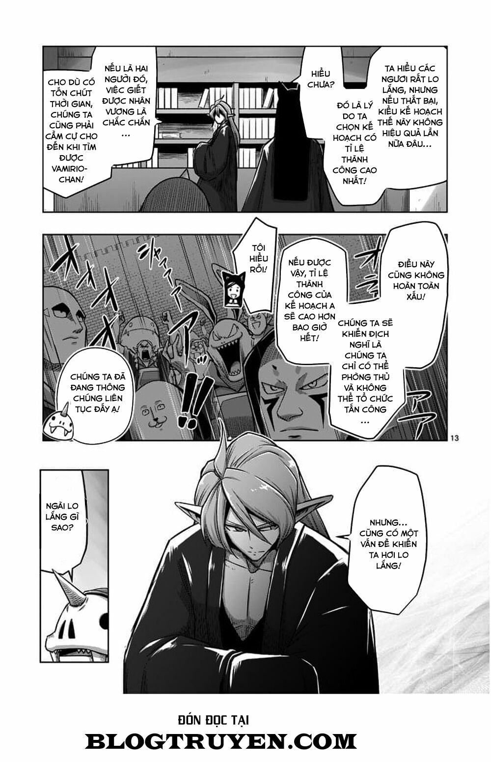 Helck Manga: Chapter 56: Lo lắng