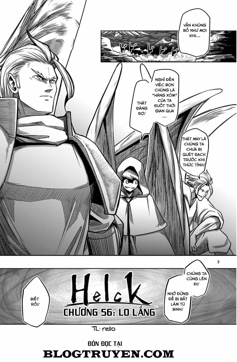 Helck Manga: Chapter 56: Lo lắng