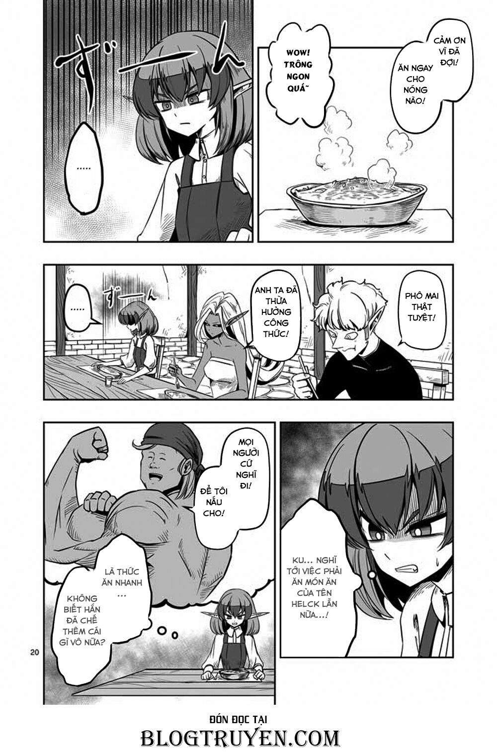 Helck Manga: Chapter 7: Vùng đất hoang tàn