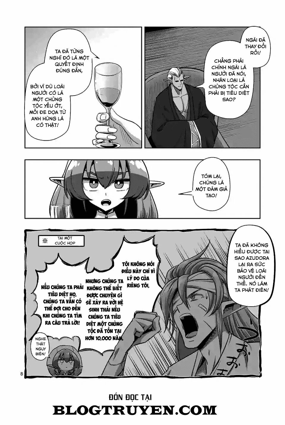 Helck Manga: Chapter 71: Tù Nhân
