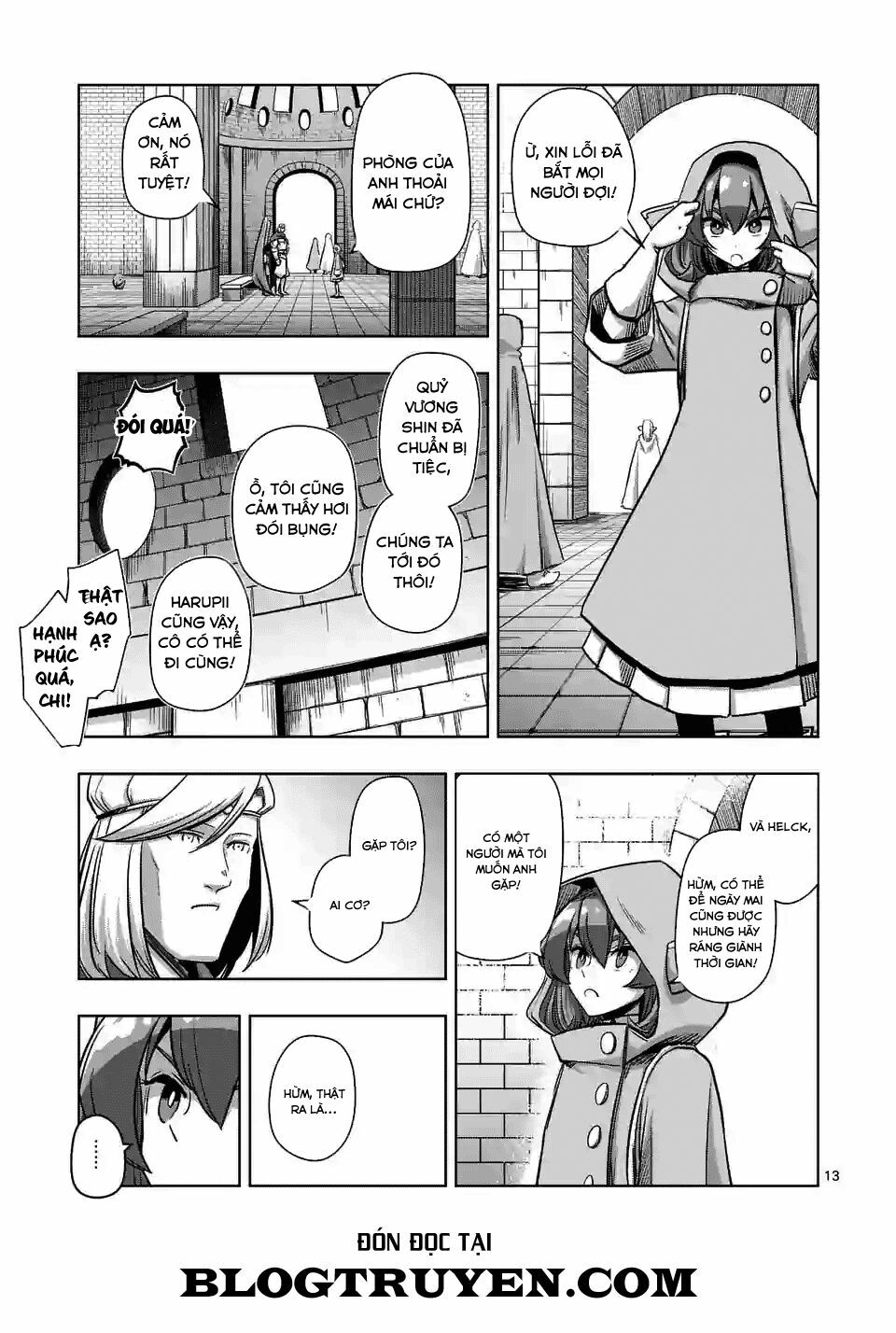 Helck Manga: Chapter 71: Tù Nhân