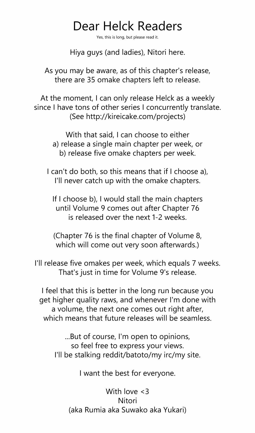 Helck Manga: Chapter 75.2