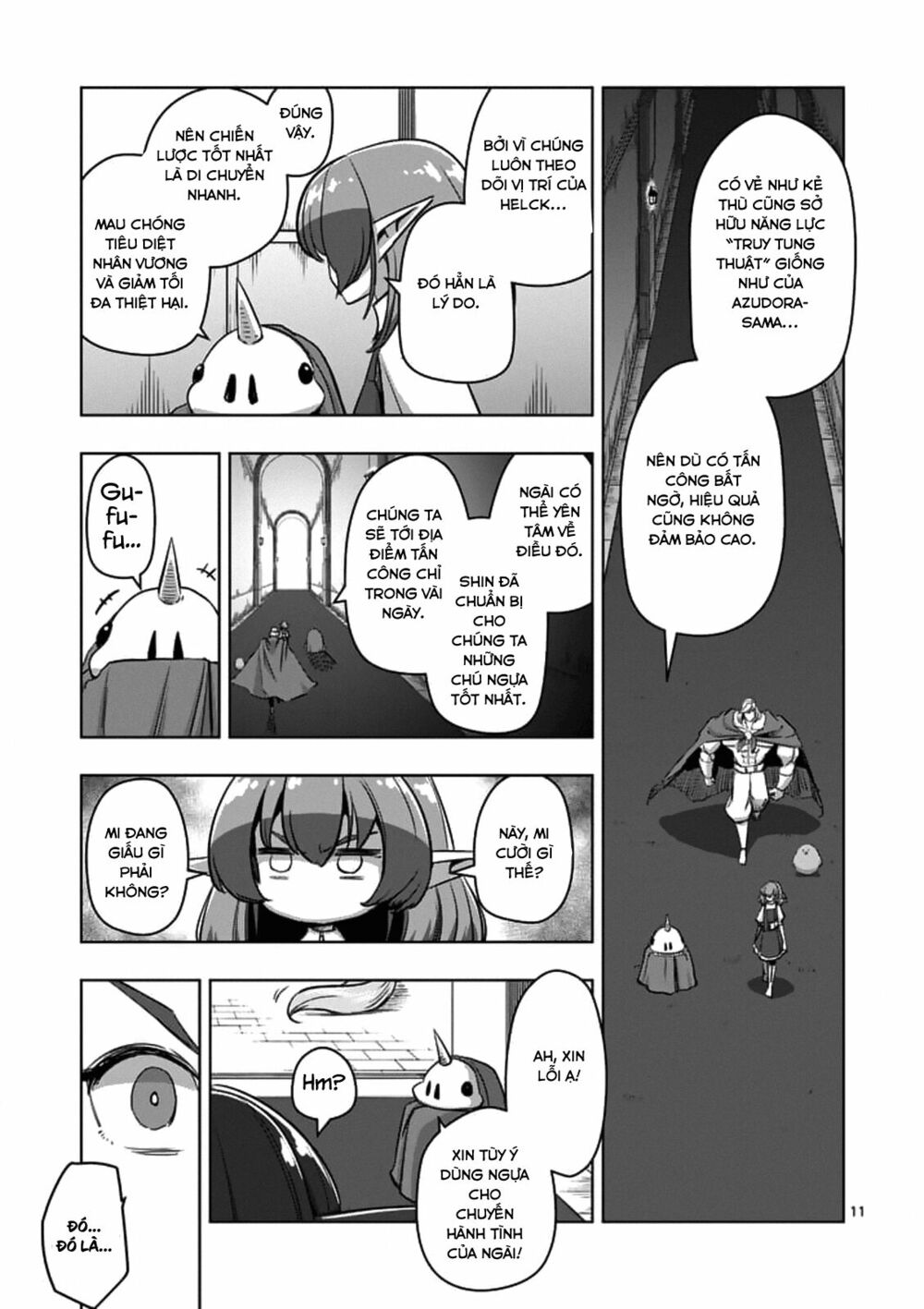 Helck Manga: Chapter 76.1: Khởi Đầu Của Cuộc Chiến
