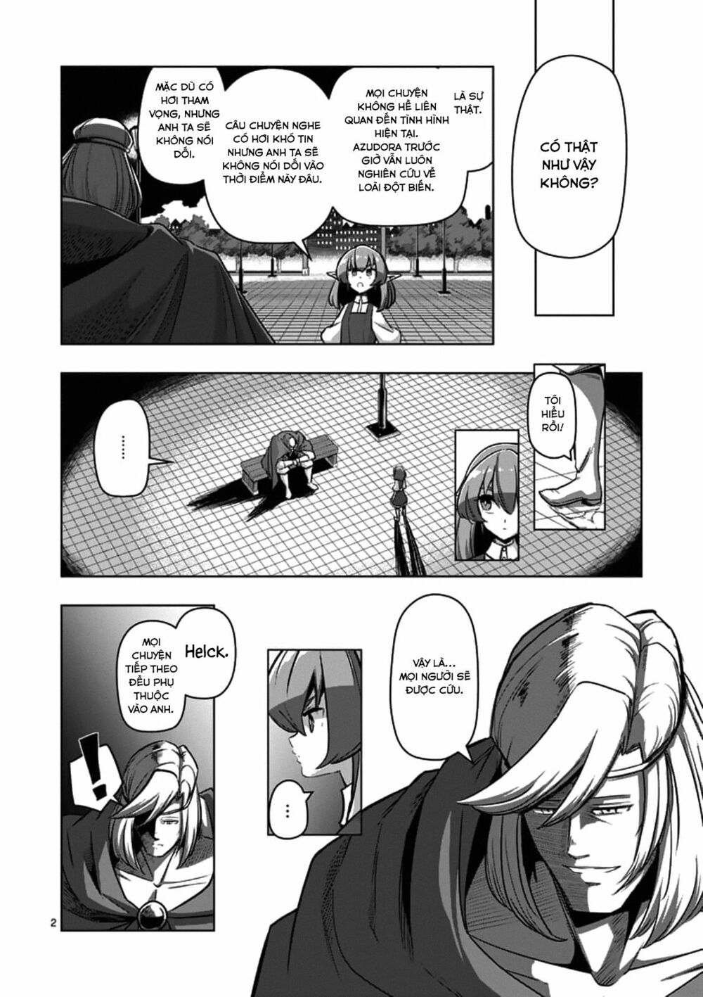 Helck Manga: Chapter 76.1: Khởi Đầu Của Cuộc Chiến