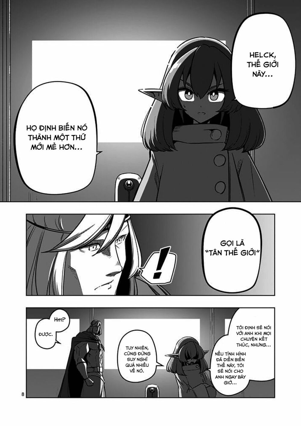 Helck Manga: Chapter 80.1: Tân Thế Giới