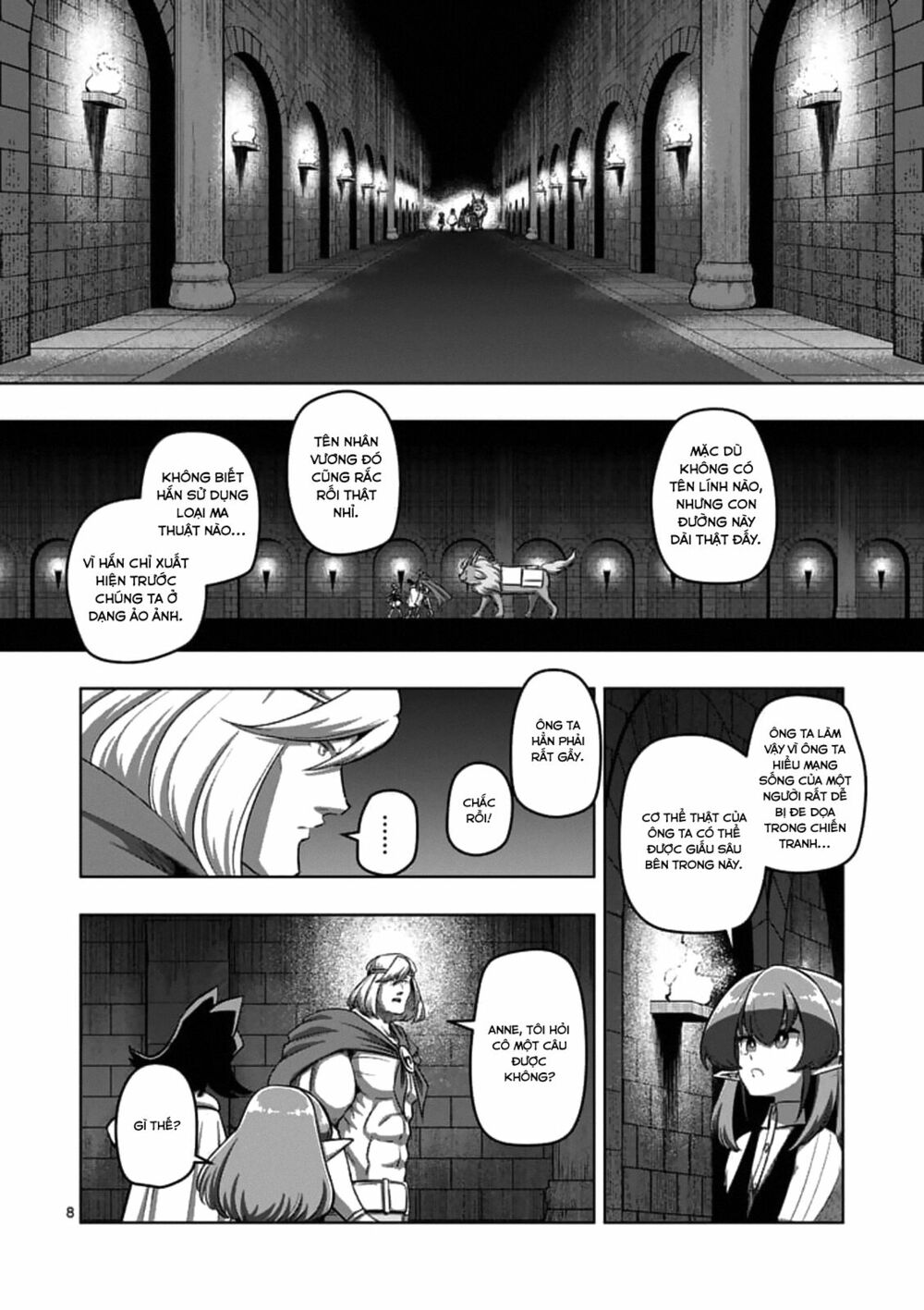 Helck Manga: Chapter 88.1: Nơi Nhân Vương Ngự Trị
