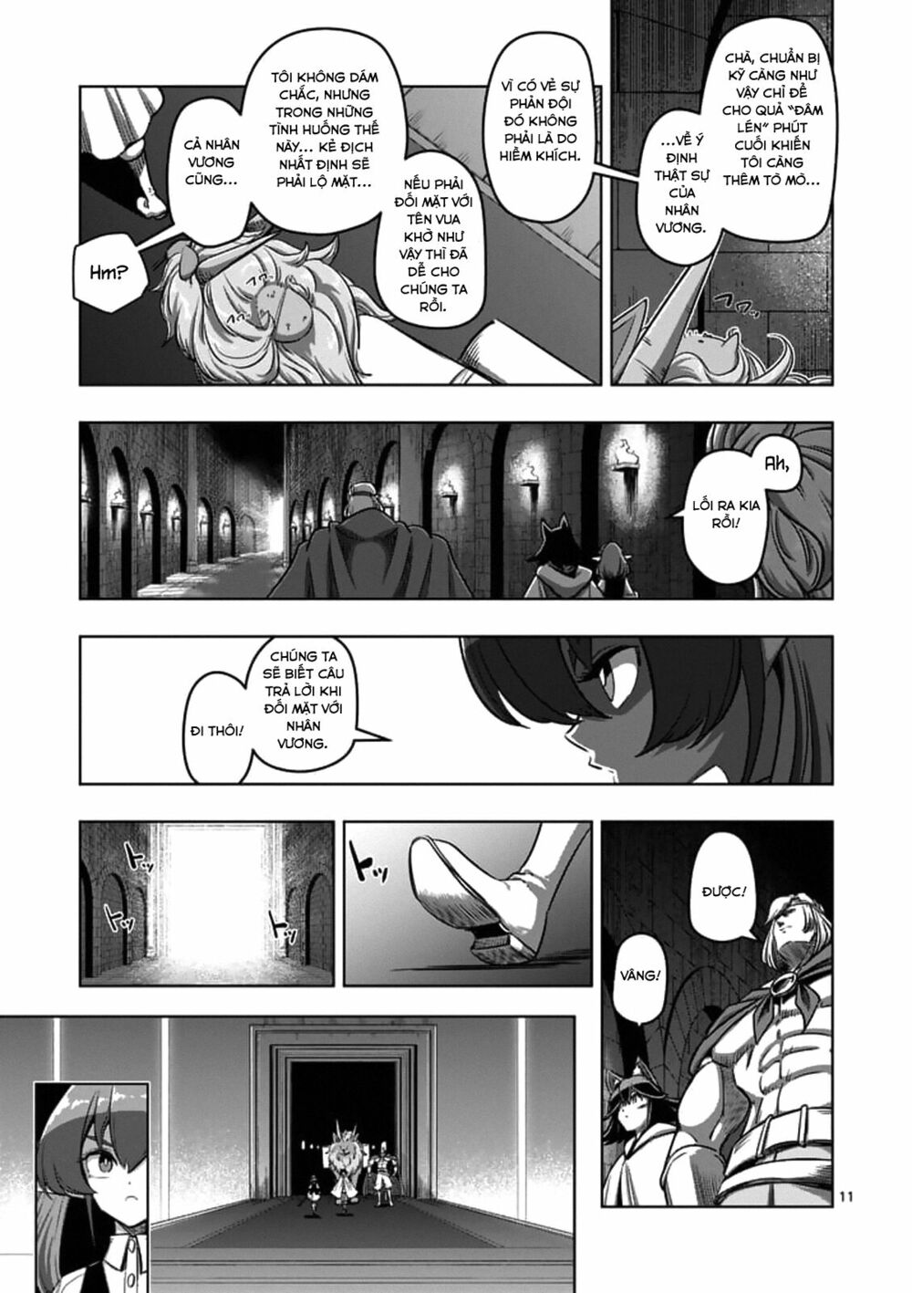 Helck Manga: Chapter 88.1: Nơi Nhân Vương Ngự Trị