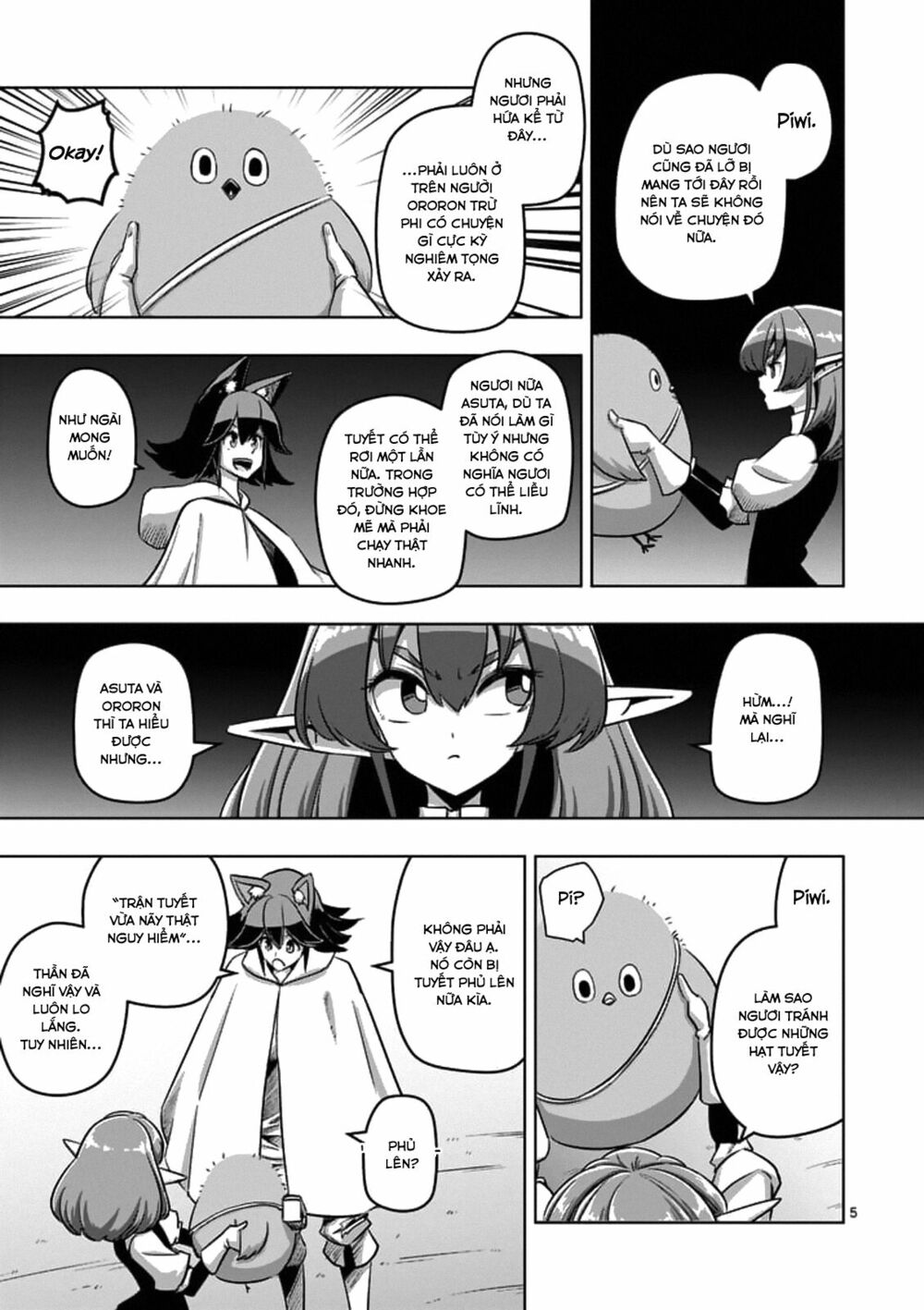 Helck Manga: Chapter 88.1: Nơi Nhân Vương Ngự Trị
