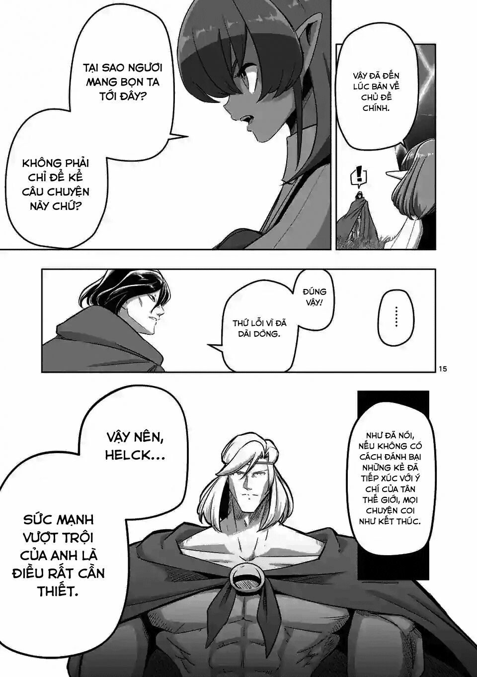 Helck Manga: Chapter 89.1: Lựa Chọn Của Helck