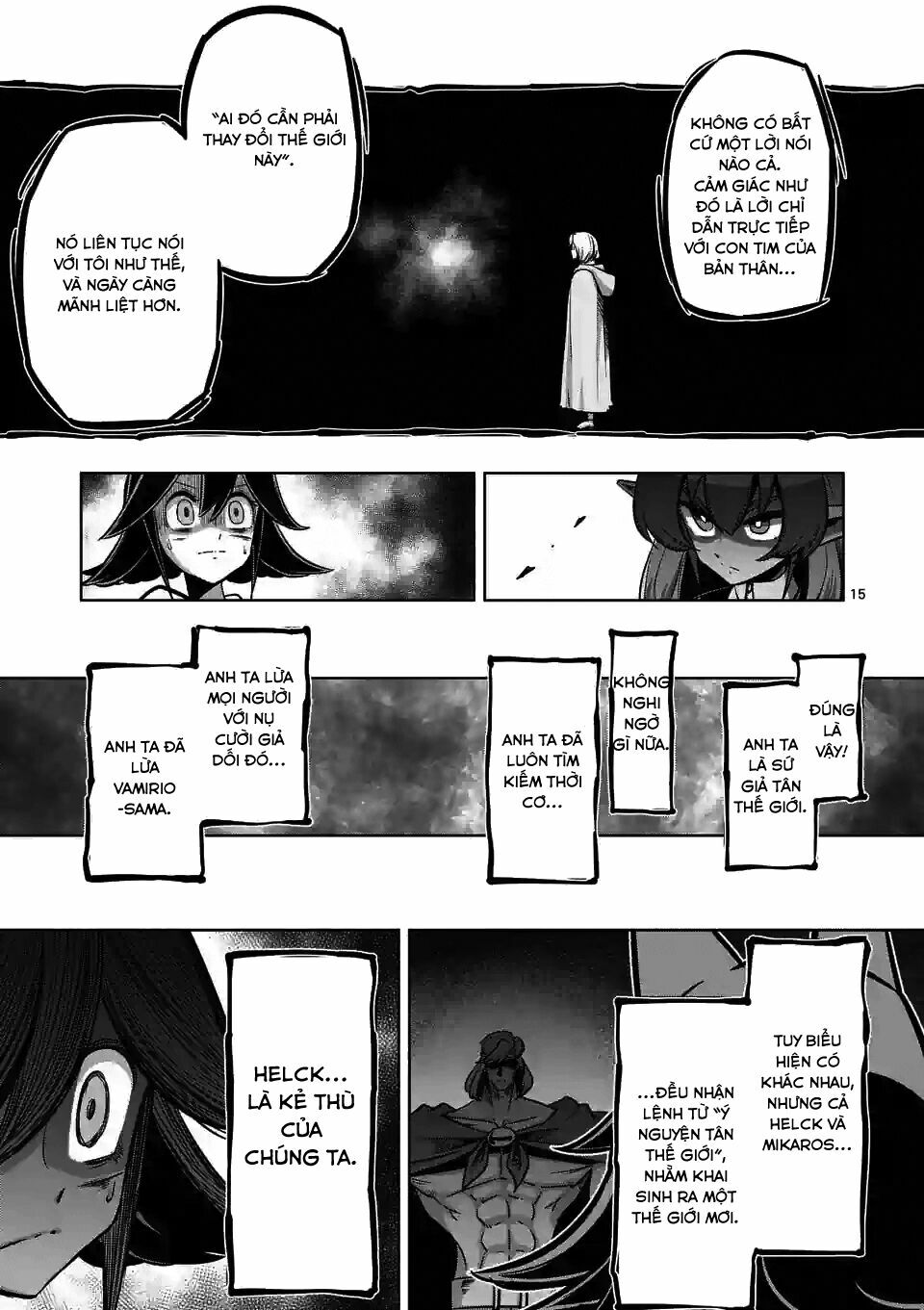 Helck Manga: Chapter 91.1: Sứ Giả Tân Thế Giới