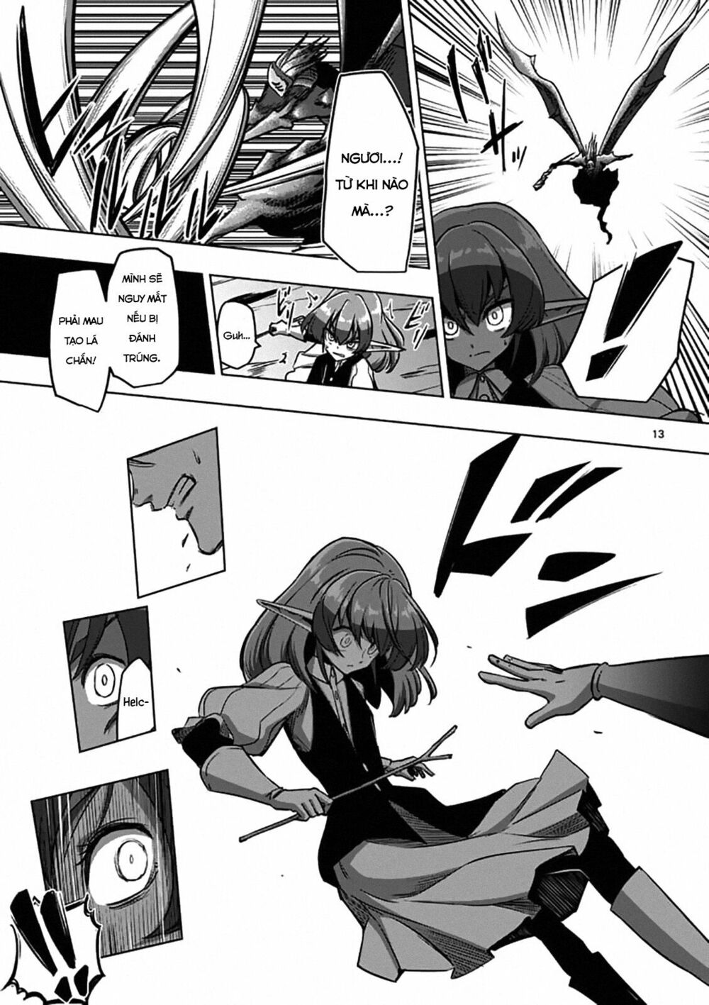 Helck Manga: Chapter 96: Tuyệt Vọng