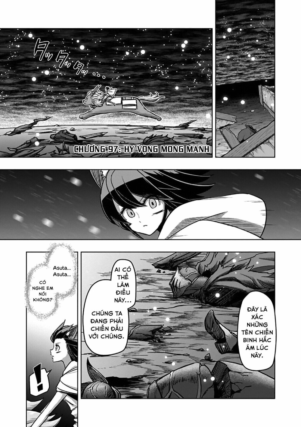 Helck Manga: Chapter 97.1: Hy Vọng Mong Manh