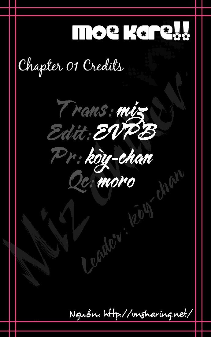 Moe Kare!!: Chapter 1